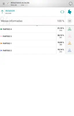 Elecciones Colombia 2015 android App screenshot 6